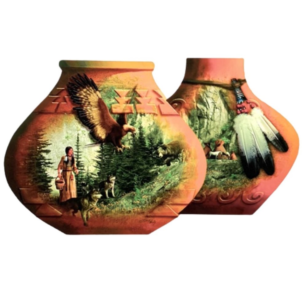 SunsOut Indian Pots 1000 pc Jigsaw Puzzle